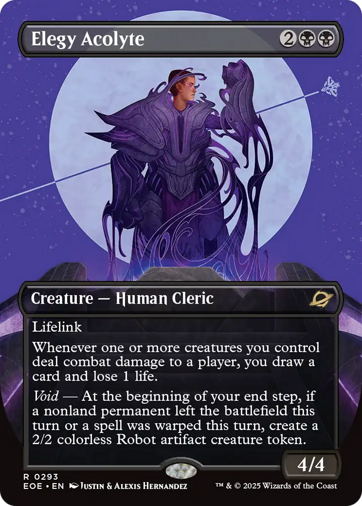 Elegy Acolyte (Borderless) [Edge of Eternities] | Gear Gaming Bentonville