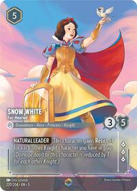 Snow White - Fair-Hearted (Enchanted) (220/204) [Shimmering Skies] | Gear Gaming Bentonville
