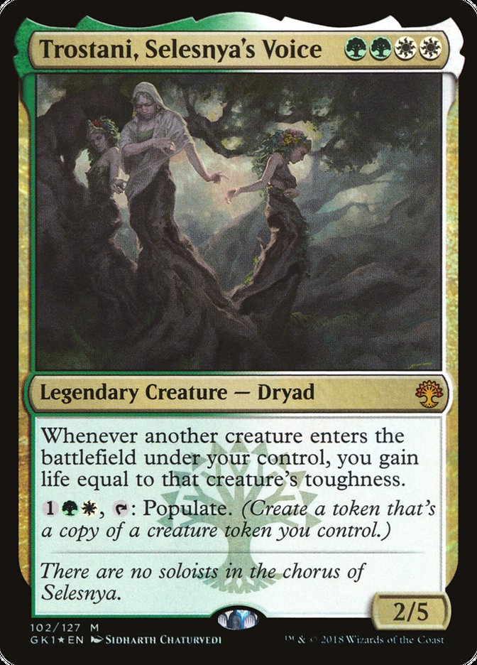Trostani, Selesnya's Voice [Guilds of Ravnica Guild Kit] | Gear Gaming Bentonville