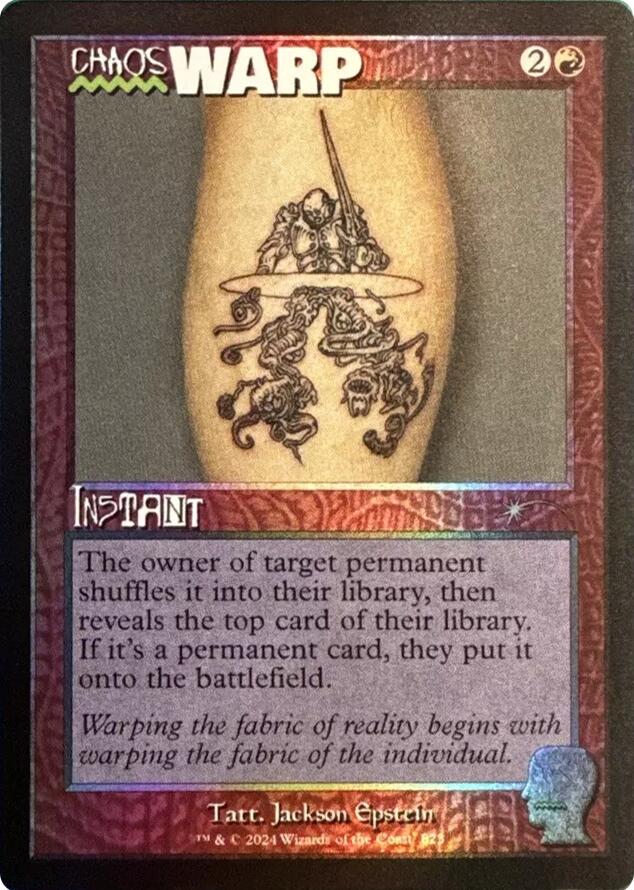 Chaos Warp (Rainbow Foil) [Secret Lair Drop Series] | Gear Gaming Bentonville