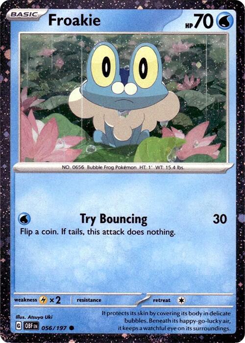 Froakie (056/197) (Cosmos Holo) [Miscellaneous Cards] | Gear Gaming Bentonville