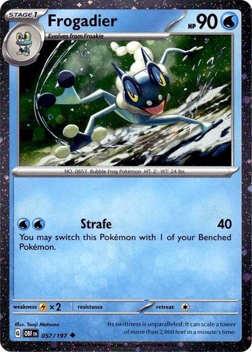 Frogadier (057/167) (Cosmos Hoil) [Miscellaneous Cards] | Gear Gaming Bentonville