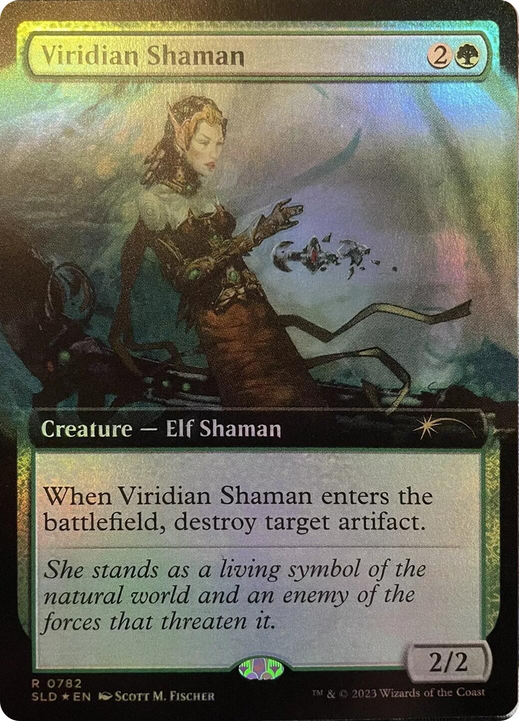 Viridian Shaman (Extended Art) [Secret Lair Drop Series] | Gear Gaming Bentonville