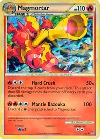 Magmortar (2/95) (Cracked Ice Holo) [HeartGold & SoulSilver: Unleashed] | Gear Gaming Bentonville