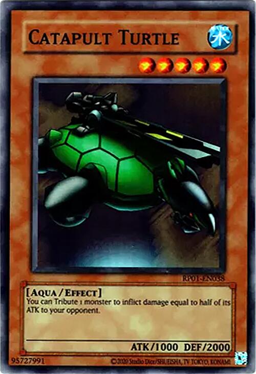 Catapult Turtle [RP01-EN038] Super Rare | Gear Gaming Bentonville