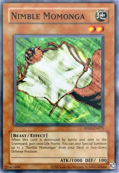 Nimble Momonga [RP01-EN071] Common | Gear Gaming Bentonville