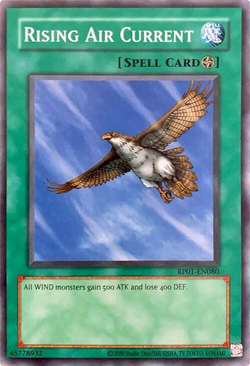 Rising Air Current [RP01-EN080] Common | Gear Gaming Bentonville