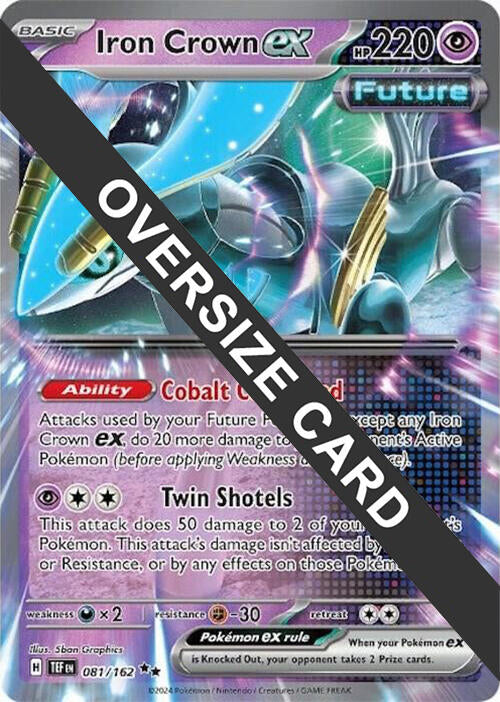 Iron Crown ex (081) (Jumbo Card) [Scarlet & Violet: Black Star Promos] | Gear Gaming Bentonville