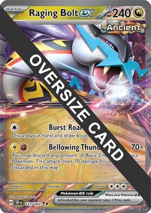 Raging Bolt ex (123) (Jumbo Card) [Scarlet & Violet: Black Star Promos] | Gear Gaming Bentonville