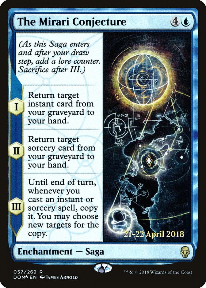 The Mirari Conjecture [Dominaria Prerelease Promos] | Gear Gaming Bentonville