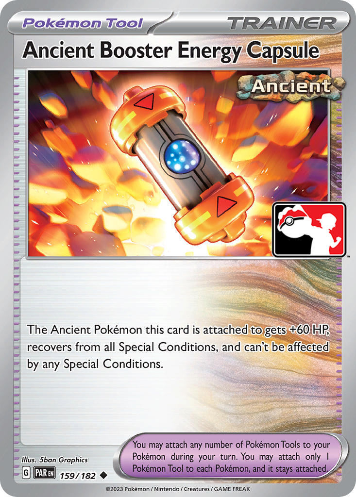 Ancient Booster Energy Capsule (159/182) [Prize Pack Series Five] | Gear Gaming Bentonville