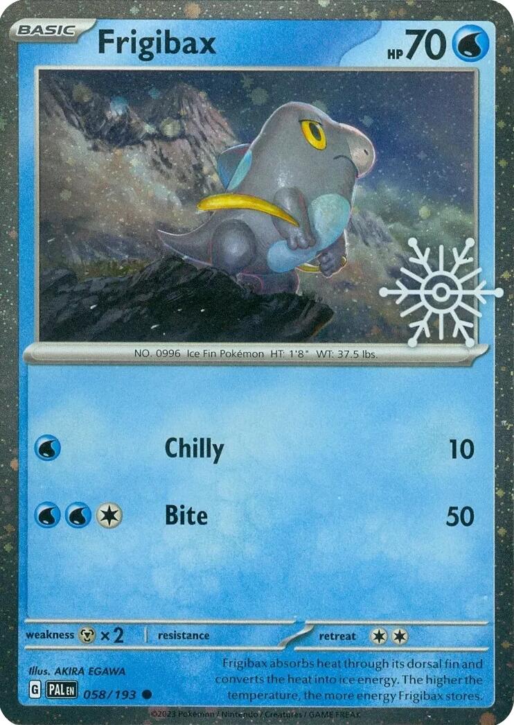 Frigibax (058/193) (Holiday Calendar) [Miscellaneous Cards] | Gear Gaming Bentonville