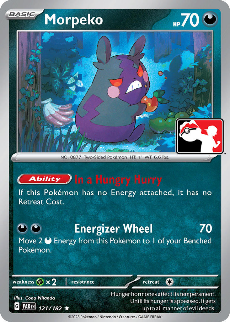 Morpeko (121/182) [Prize Pack Series Five] | Gear Gaming Bentonville