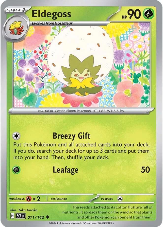 Eldegoss (011/142) [Scarlet & Violet: Stellar Crown] | Gear Gaming Bentonville