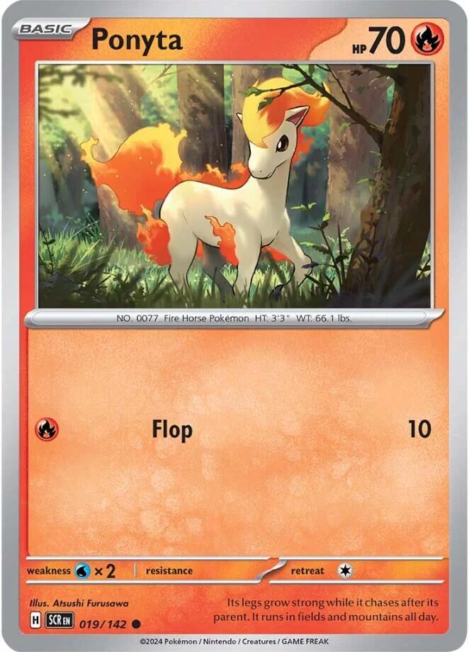 Ponyta (019/142) [Scarlet & Violet: Stellar Crown] | Gear Gaming Bentonville