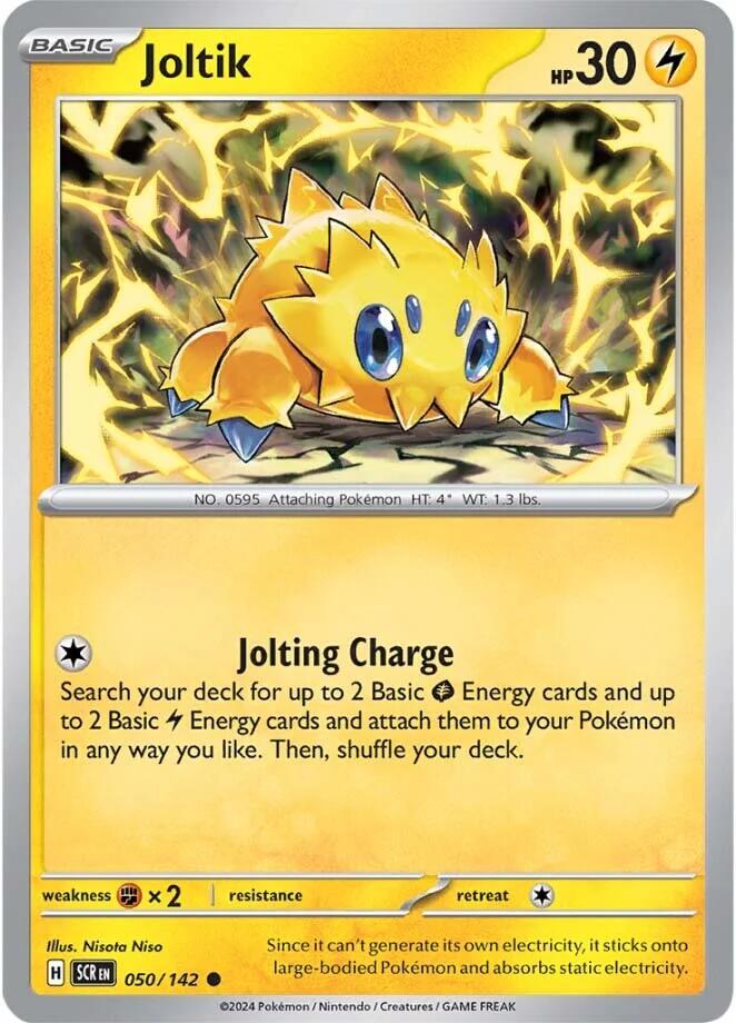 Joltik (050/142) [Scarlet & Violet: Stellar Crown] | Gear Gaming Bentonville