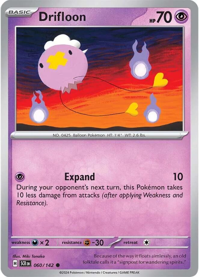 Drifloon (060/142) [Scarlet & Violet: Stellar Crown] | Gear Gaming Bentonville