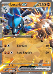 Lucario ex (082/142) [Scarlet & Violet: Stellar Crown] | Gear Gaming Bentonville