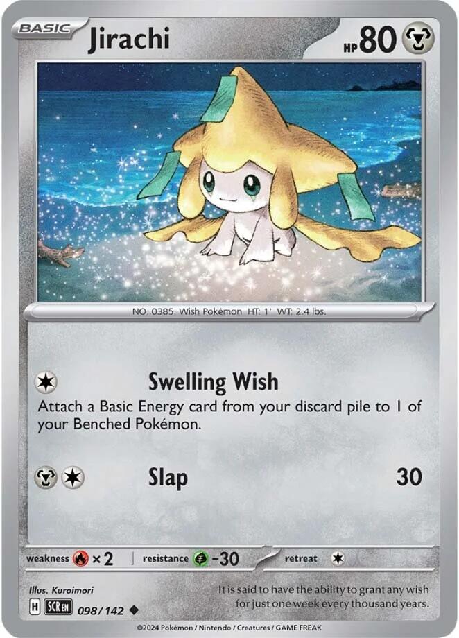 Jirachi (098/142) [Scarlet & Violet: Stellar Crown] | Gear Gaming Bentonville