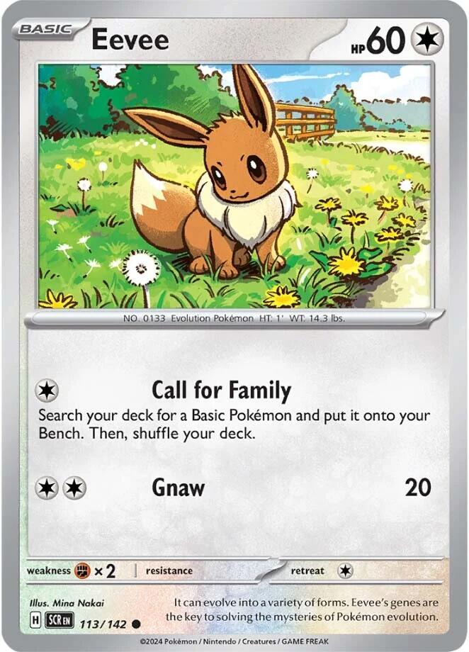 Eevee (113/142) [Scarlet & Violet: Stellar Crown] | Gear Gaming Bentonville