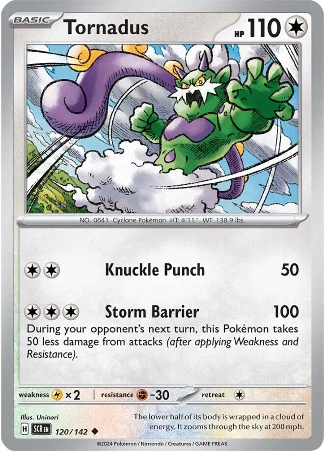 Tornadus (120/142) [Scarlet & Violet: Stellar Crown] | Gear Gaming Bentonville