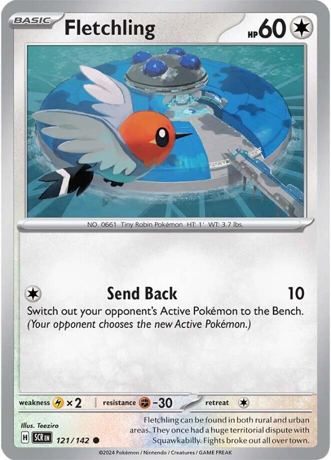 Fletchling (121/142) [Scarlet & Violet: Stellar Crown] | Gear Gaming Bentonville