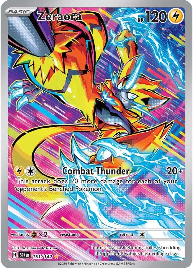 Zeraora (151/142) [Scarlet & Violet: Stellar Crown] | Gear Gaming Bentonville