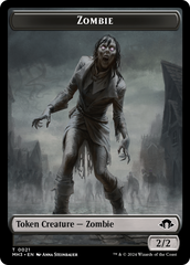 Zombie // Energy Reserve Double-Sided Token [Modern Horizons 3 Tokens] | Gear Gaming Bentonville