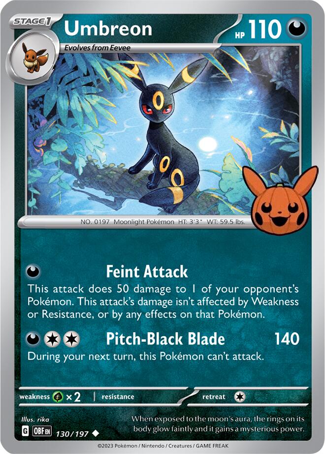 Umbreon (130/197) [Trick or Trade 2024] | Gear Gaming Bentonville