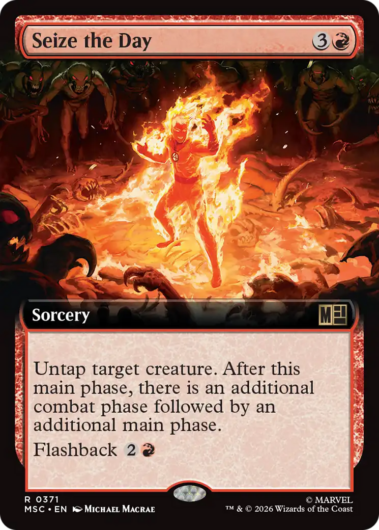 Seize the Day (Extended Art) [Marvel Super Heroes Commander] | Gear Gaming Bentonville