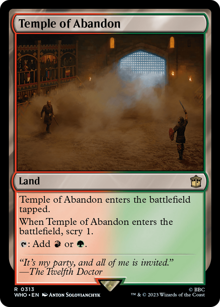 Temple of Abandon [Doctor Who] | Gear Gaming Bentonville