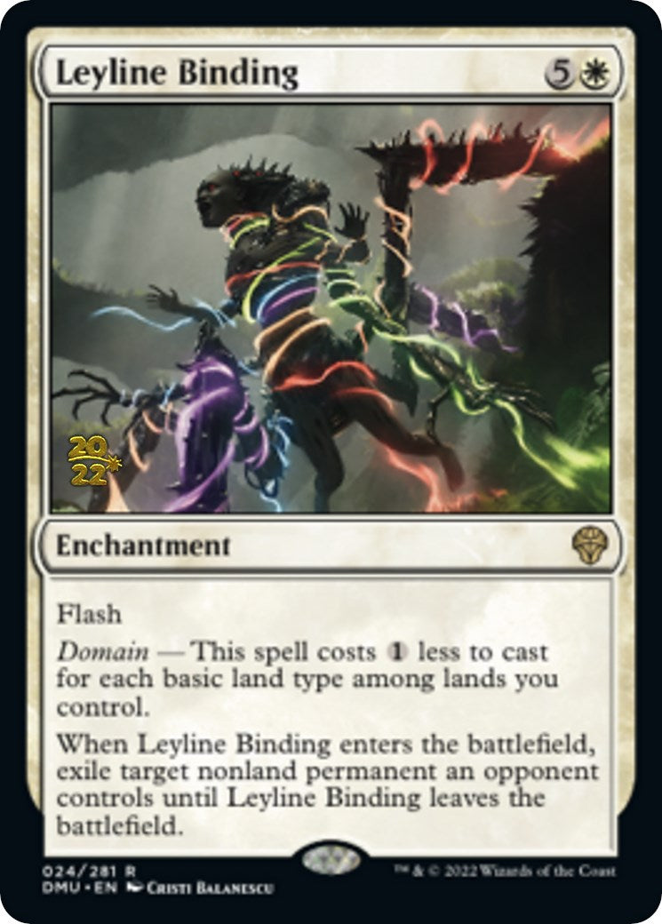 Leyline Binding [Dominaria United Prerelease Promos] | Gear Gaming Bentonville