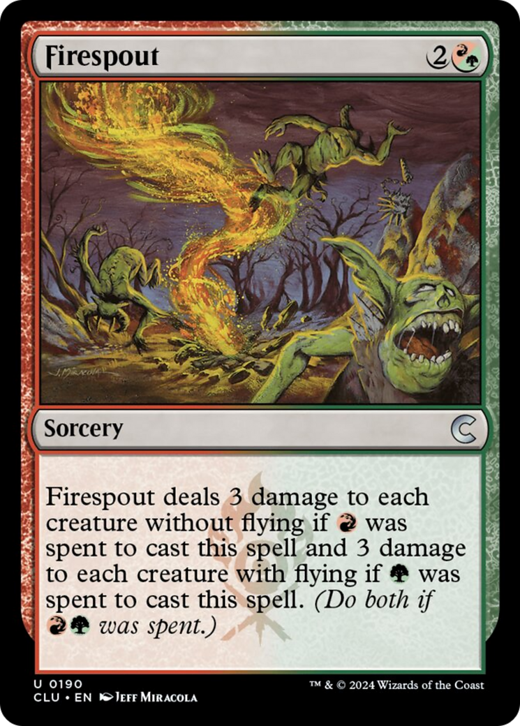Firespout [Ravnica: Clue Edition] | Gear Gaming Bentonville
