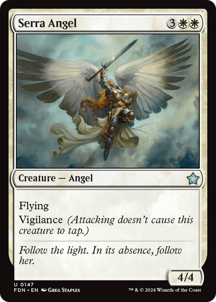 Serra Angel [Foundations] | Gear Gaming Bentonville