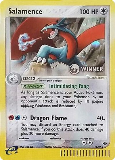 Salamence (19/97) (Winner) [League & Championship Cards] | Gear Gaming Bentonville