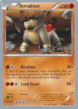 Terrakion (73/101) (Pesadelo Prism - Igor Costa) [World Championships 2012] | Gear Gaming Bentonville