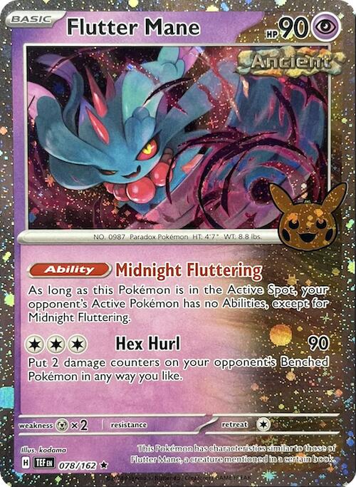 Flutter Mane (078/162) (Cosmos Holo) [Trick or Trade 2024] | Gear Gaming Bentonville