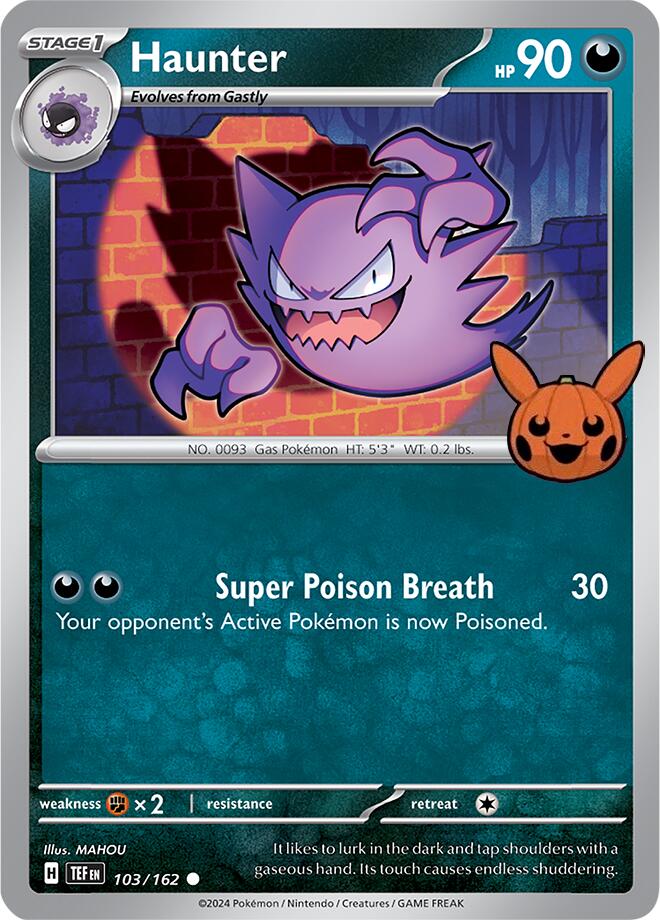 Haunter (103/162) [Trick or Trade 2024] | Gear Gaming Bentonville