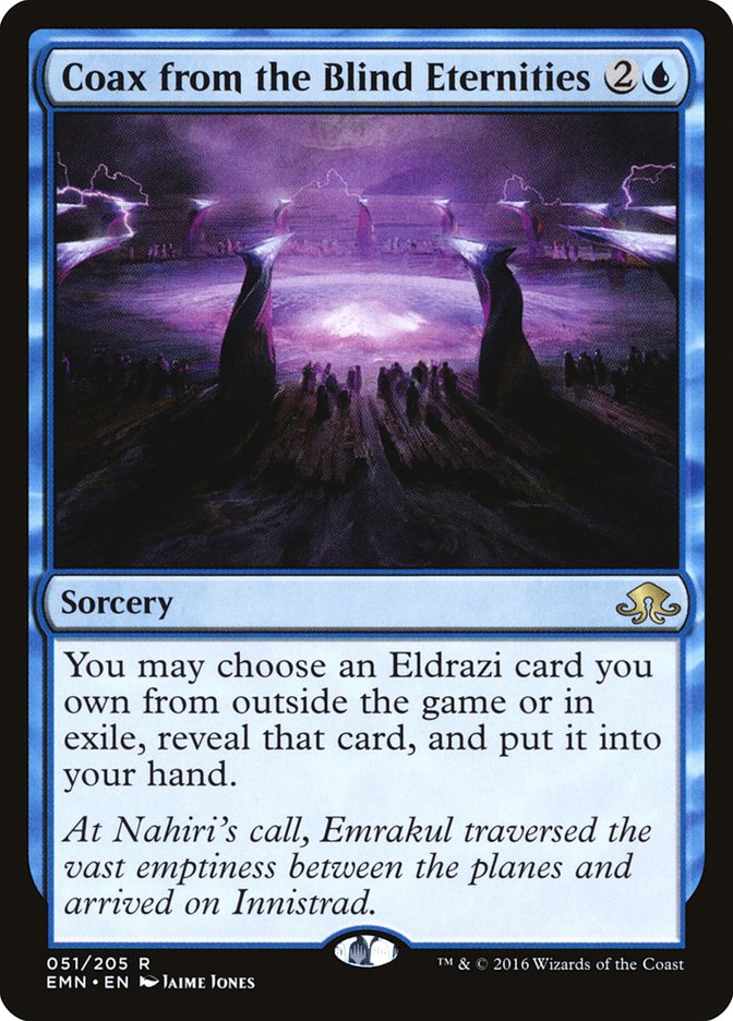 Coax from the Blind Eternities [Eldritch Moon] | Gear Gaming Bentonville