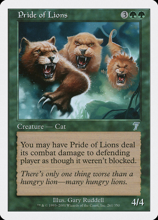 Pride of Lions [Seventh Edition] | Gear Gaming Bentonville