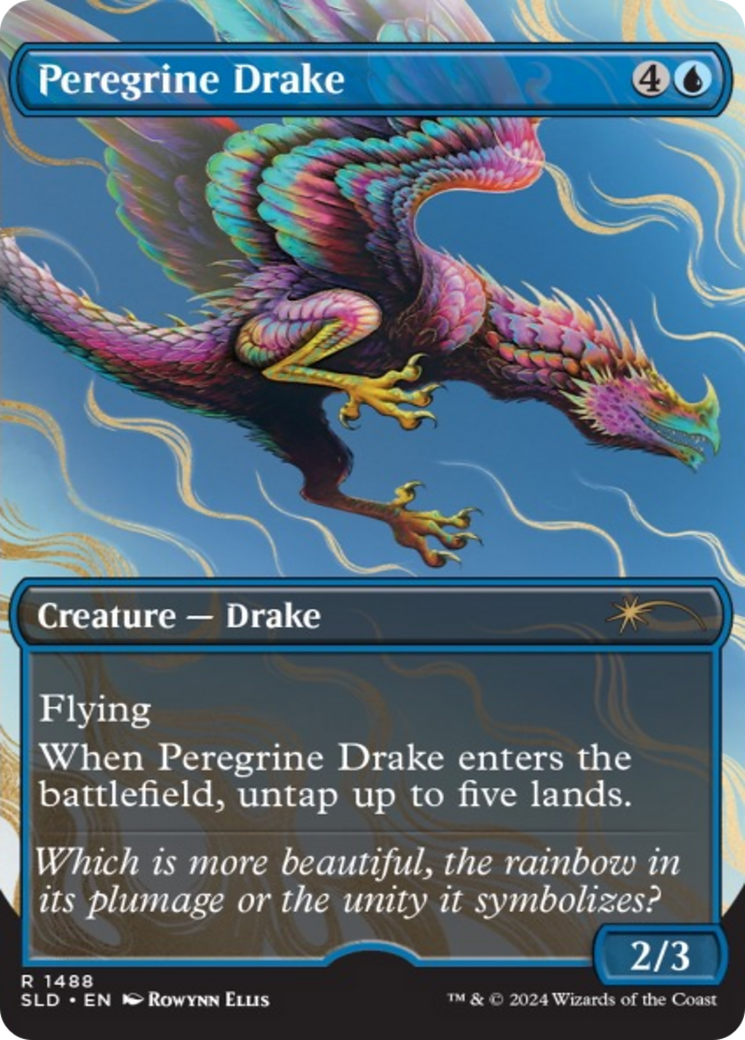 Peregrine Drake (Rainbow Foil) [Secret Lair Drop Series] | Gear Gaming Bentonville