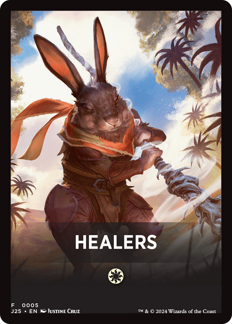 Healers Theme Card [Foundations Jumpstart Front Cards] | Gear Gaming Bentonville