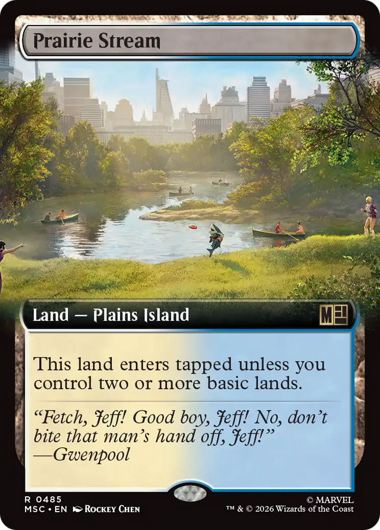 Prairie Stream (Extended Art) [Marvel Super Heroes Commander] | Gear Gaming Bentonville
