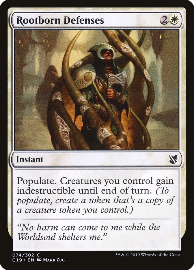Rootborn Defenses [Commander 2019] | Gear Gaming Bentonville