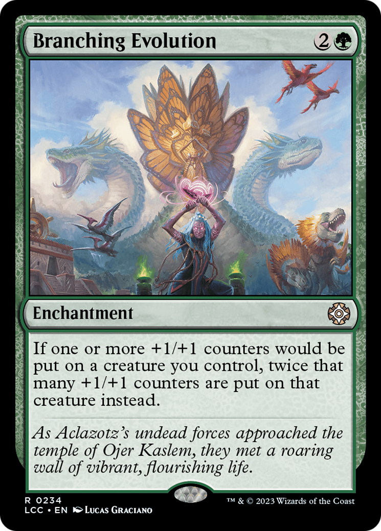 Branching Evolution [The Lost Caverns of Ixalan Commander] | Gear Gaming Bentonville