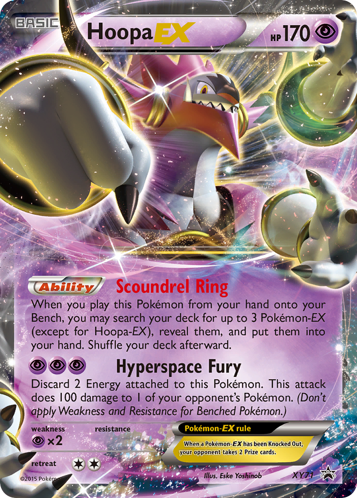 Hoopa EX (XY71) [XY: Black Star Promos] | Gear Gaming Bentonville