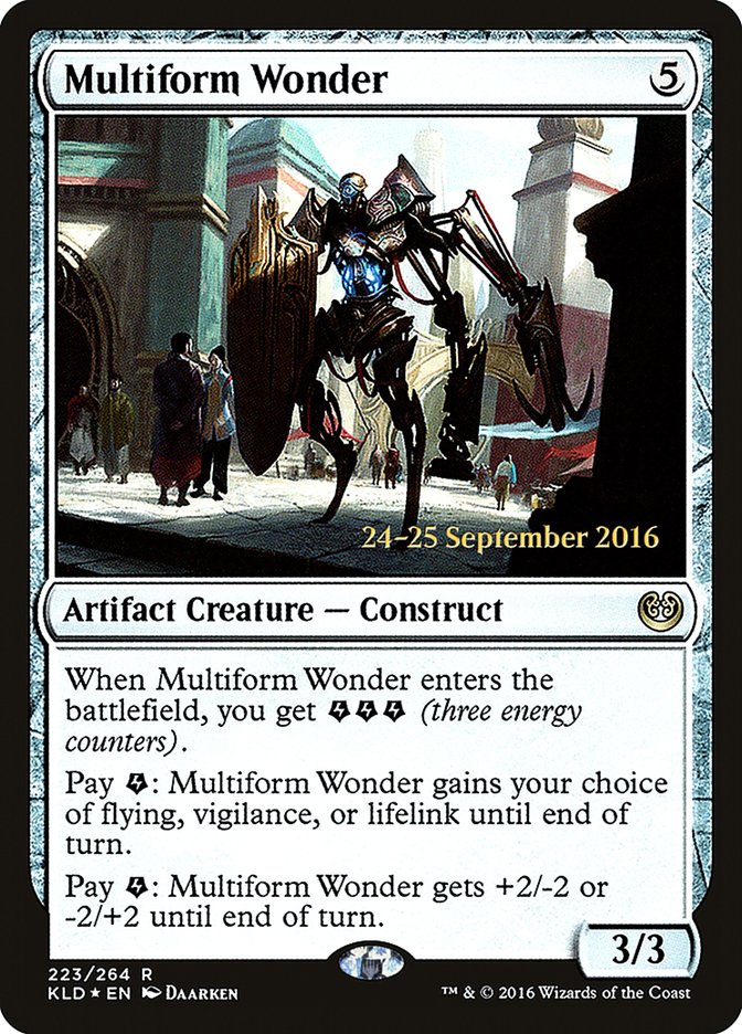 Multiform Wonder [Kaladesh Prerelease Promos] | Gear Gaming Bentonville