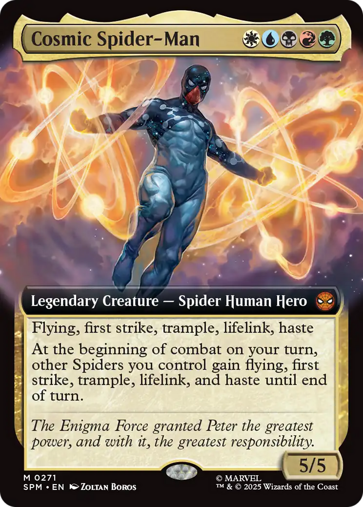 Cosmic Spider-Man (Extended Art) [Marvel's Spider-Man] | Gear Gaming Bentonville