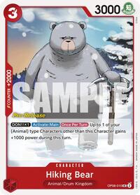 Hiking Bear [Two Legends Pre-Release Cards] | Gear Gaming Bentonville