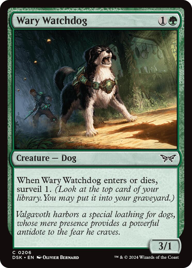 Wary Watchdog [Duskmourn: House of Horror] | Gear Gaming Bentonville